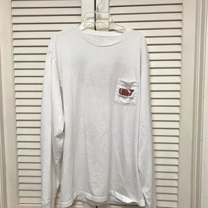 Vineyard Vines football tee
